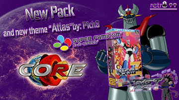 Super Famicom pack & NEW "Atlas" theme for CORE-RCT Gaming