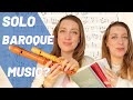Solo baroque recorder repertoire  which books to buy