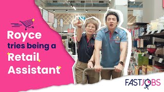 Think You Can Do A Better Job Royce Tries Being A Retail Assistant At NTUC FairPrice