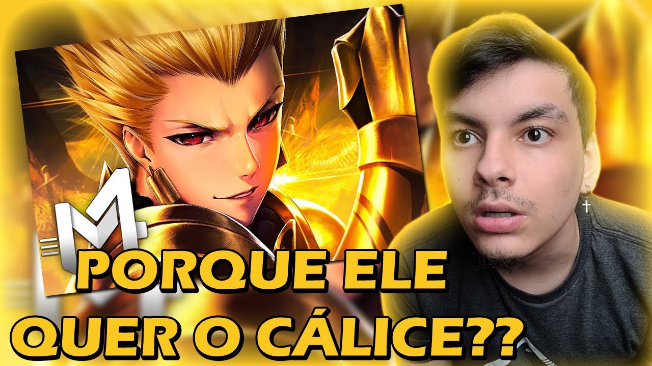 (NÃO ENTENDI NADA!!) REACT Gilgamesh (Fate) - Portões Da Babilônia | M4rkim