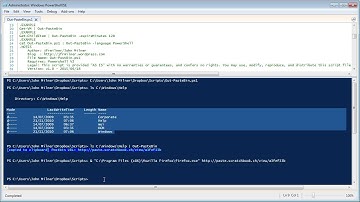 PowerShell Out-PasteBin Demo