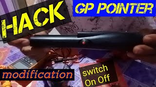 Changing the Switch On Off button for GP POINTER ... (HACK GP POINTER)