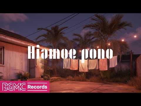 Hawaiian Music for Cozy Island Evenings | Gentle Tropical Nights, Warm Lights & Peaceful Relaxation