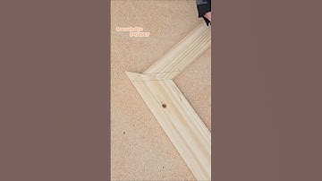Woodworking tips and tricks | Miter two different width of boards #shorts #tips #howto #diy