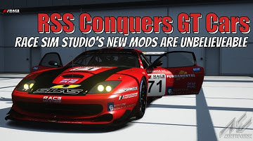 Assetto Corsa Race Sim Studio GT Mod Car DLC Pack - Review & First Drive of the 550 / Lister / Viper