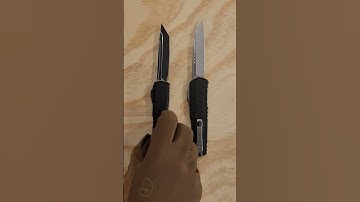 New Ultratech ZBP vs Microtech Cypher | Knife Side by Side #ultratech #microtech #comparison