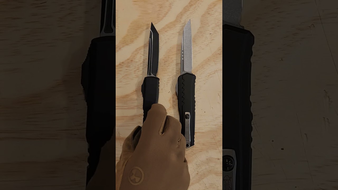 New Ultratech ZBP vs Microtech Cypher | Knife Side by Side 