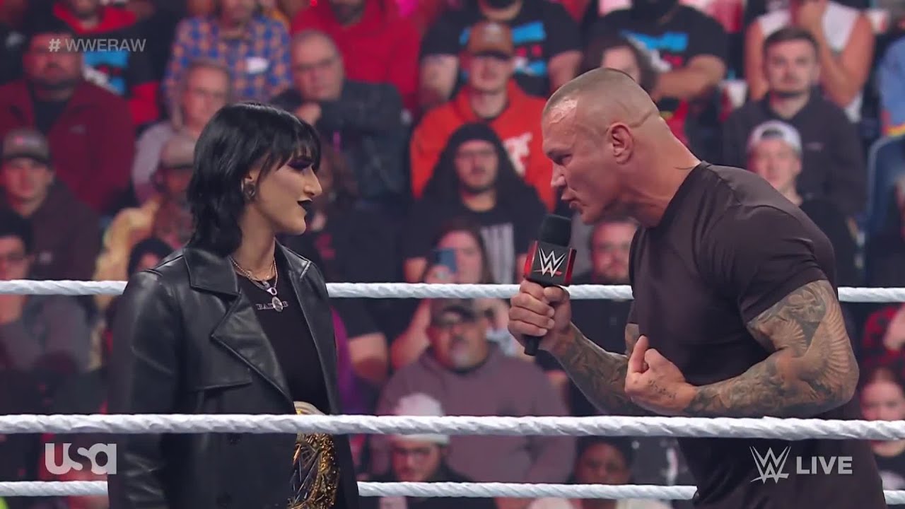 Randy Orton & Rhea Ripley Mami vs. Daddy Promo – WWE Raw 11/27/23 (Full ...