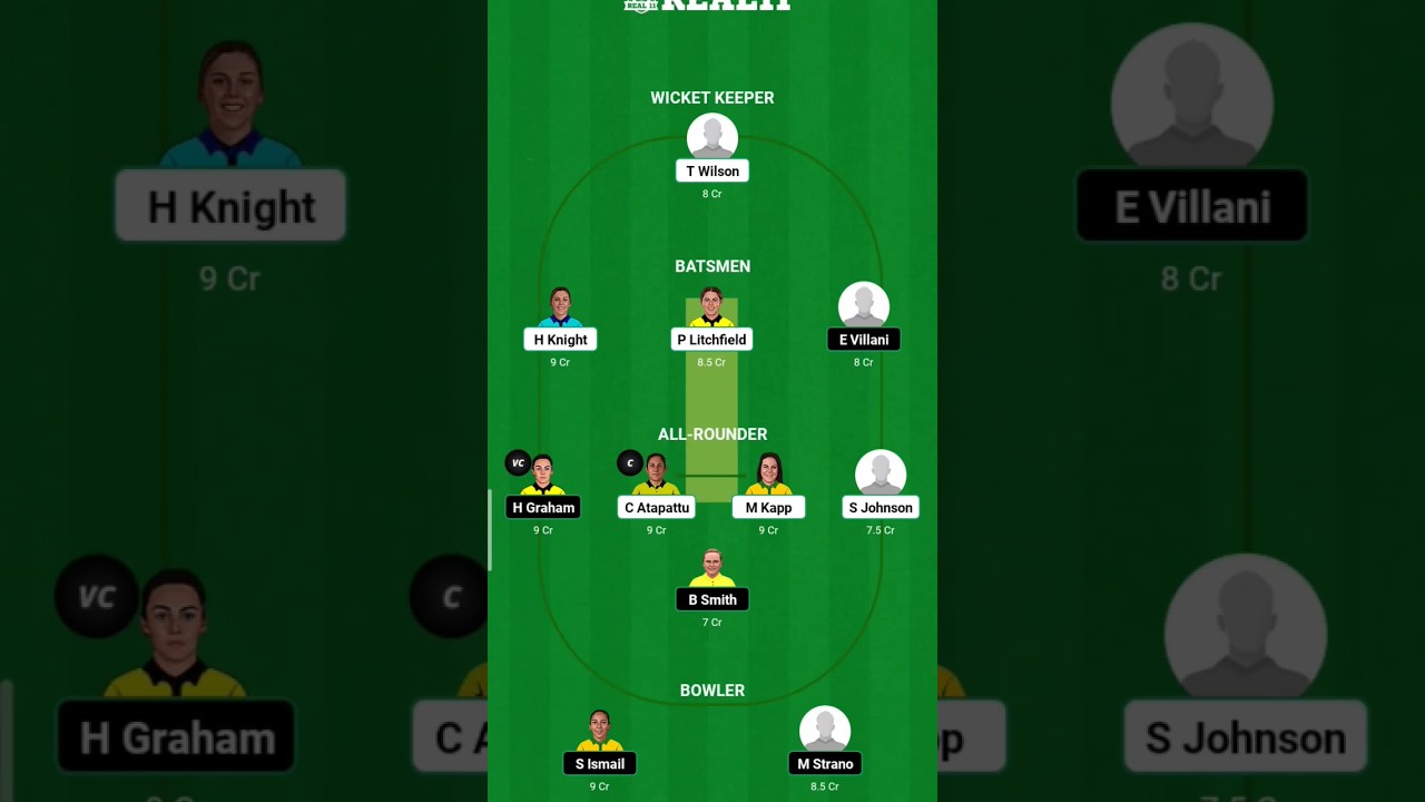 HB-W vs ST-W Dream11 Prediction | HB-W vs ST-W Dream11 Team | Women's Big Bash League 2033 |