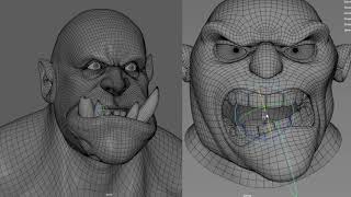 3d Character Blendshapes in Maya