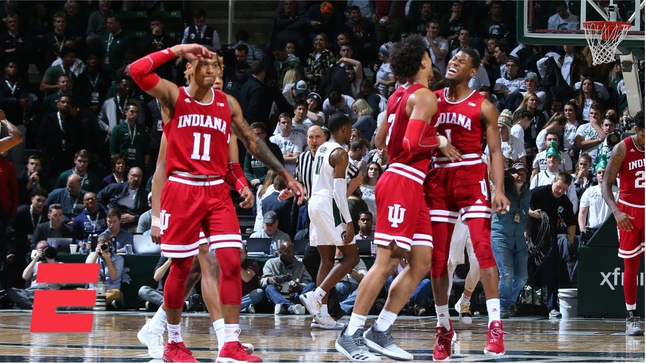 Michigan State basketball runs out of game in second half at Indiana ...