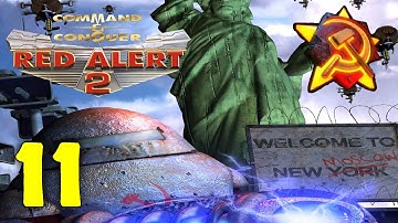 Red Alert 2 Soviet Campaign Walkthrough Part 11 - Red Revolution | No Commentary