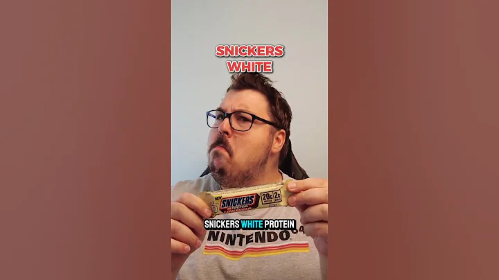 Snickers White Protein Bar | Chonk Snack Review Ep. 32