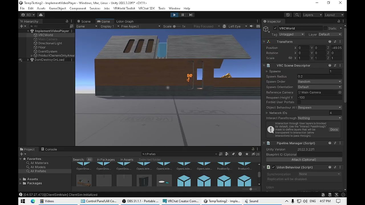 How to change jump height and distance, walk, run and strafe speed of users using your VrChat world