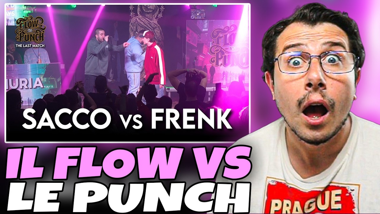 Reaction a SACCO vs FRENK - END OF DAYS: FLOW vs PUNCH