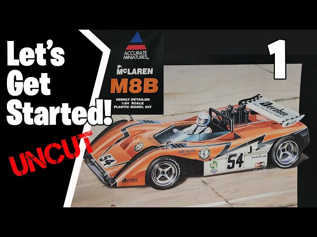 Building the Ultimate McLaren M8B Model! Episode 1 Unboxing
