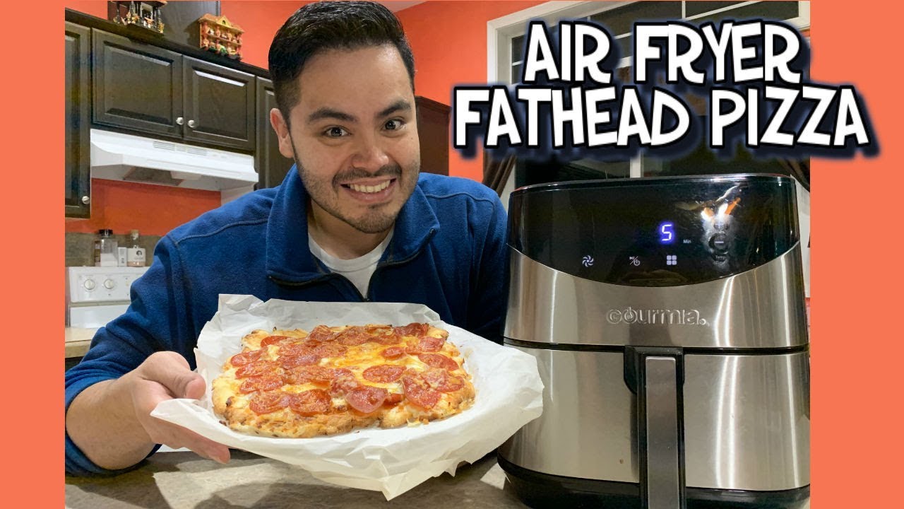 Air Fryer Low Carb FatHead Pizza YouTube