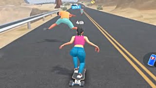 Downhill Skateboard Racing Full HD Gameplay #9 screenshot 2