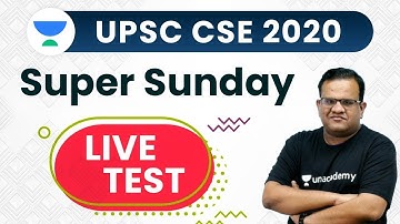 UPSC CSE 2020 | UPSC IAS Preparation | Live Test with Ashirwad Sir