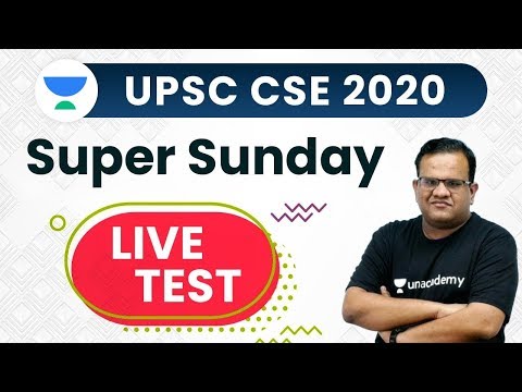 UPSC CSE 2020 | UPSC IAS Preparation | Live Test with Ashirwad Sir