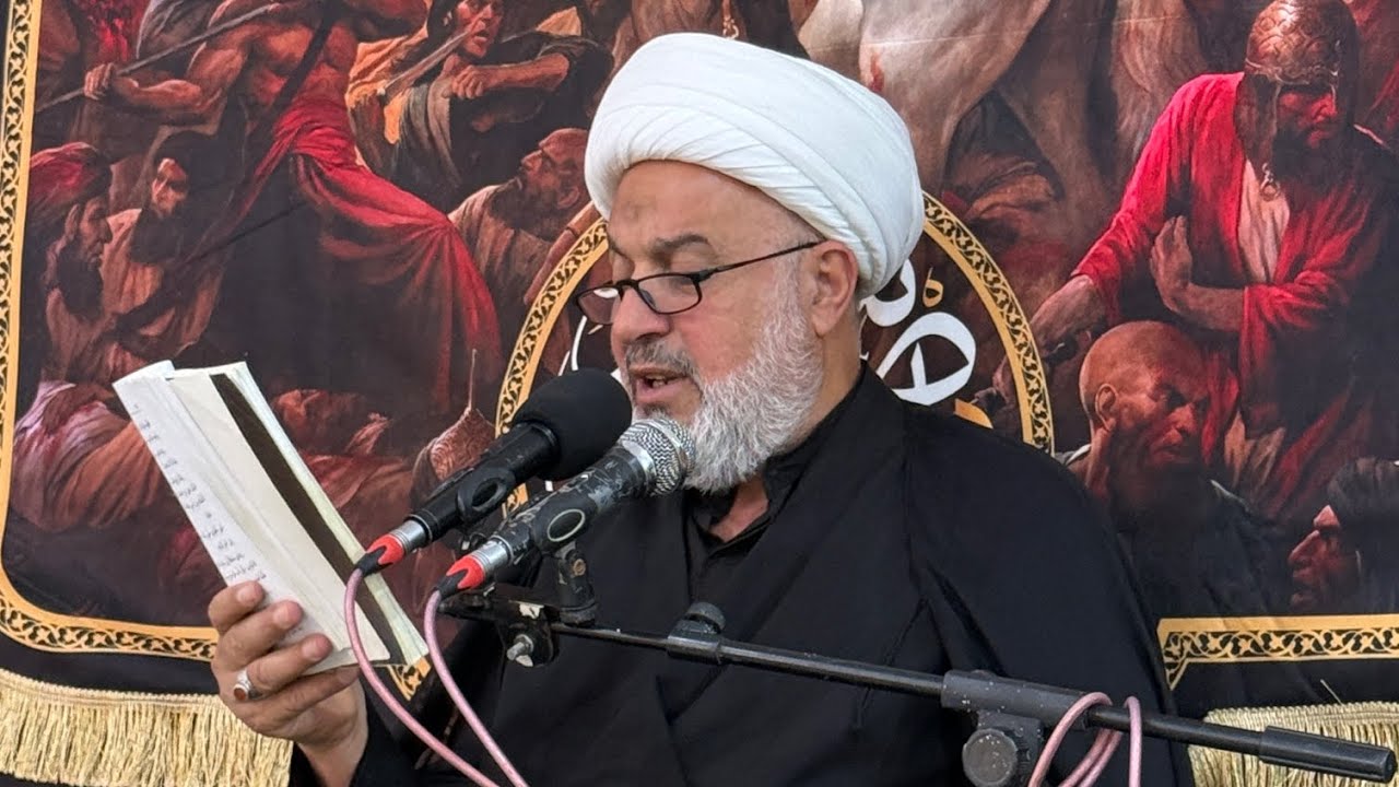 القصة الكاملة لمقتل الإمام الحسين (ع) وأهل بيته || الشيخ جعفر الخاقاني || حسينية الإمام الباقر (ع)