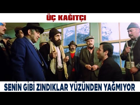Üç Kağıtçı Türk Filmi | Rıfkı ile Sakallı Birbirine Giriyor | Kemal Sunal Filmleri