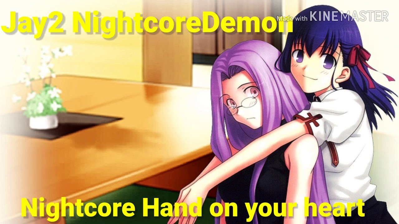 Nightcore Hand on your heart (Kylie Minogue)