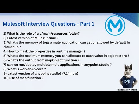 Mulesoft Interview Questions & MCQs   1