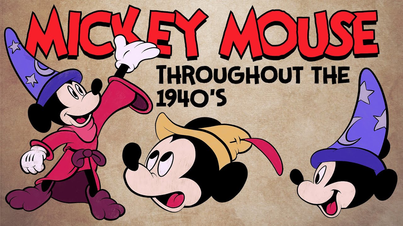 How to Draw Mickey Mouse in the 1940s: Fantasia/The Sorcerer's ...