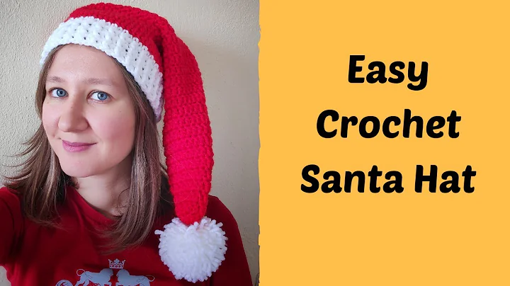 Quick and Easy Crochet Santa Hat Tutorial