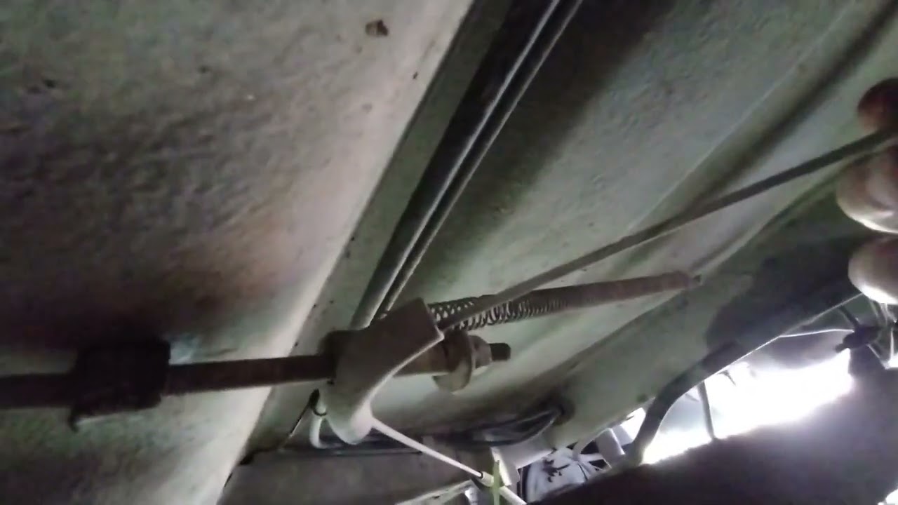 Ajuste freno de mano Renault 12 1993 YouTube