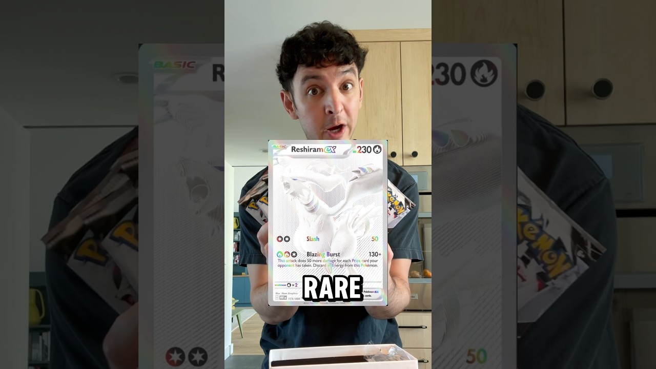 Will I Pull The Black And White Rare Reshiram?!😳