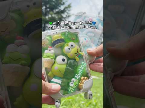 다이소 가챠 파우치 캐리어 만들기 2탄🧳 <strong>Sanrio</strong> Gacha Pouch from <strong>Korea</strong> Daiso✨ | サンリオ