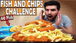 FISH & CHIPS CHALLENGE | 3,5 KG | 60 Bastoncini | MAN VS FOOD | #FoodChallenge #FishandChips #Fries