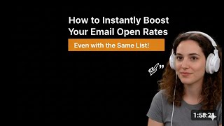 How to Instantly Boost Your Email Open Rates — Even with the Same List!