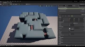 Unreal Engine "Wave Function Collapse 3D" - (Tutorial 6) Dependent Generation. Rooms Decor