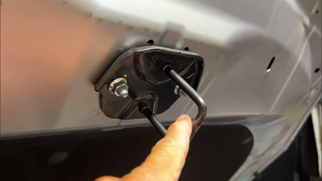 How to find the hood latches on 2022 Subaru Impreza - YouTube