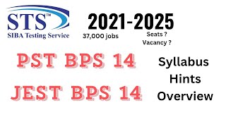Syllabus of PST and JEST | Preparation of PST and JEST |