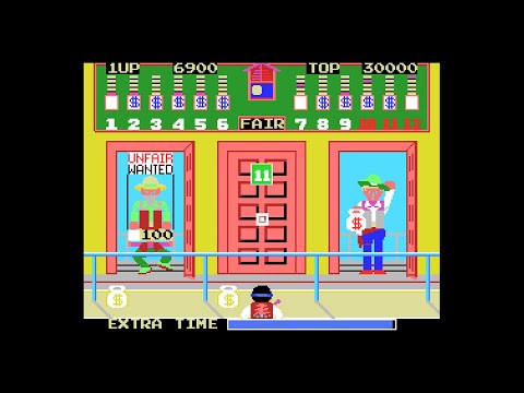 MSX Game: Bank Panic (1985 Pony Canyon)