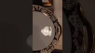 Antique Noritake Morimura Brothers hand painted , handled came Plate