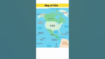 Map of USA | USA ka map | #usa #unitedstatesofamerica #map #shorts