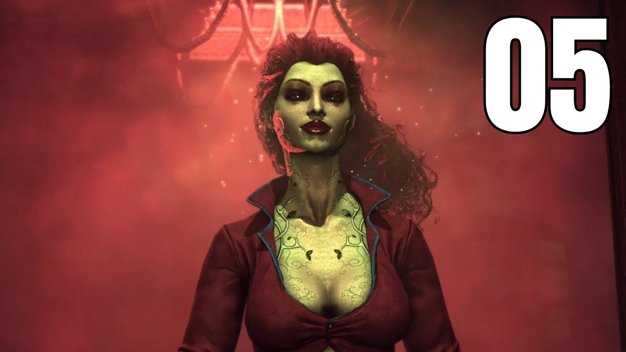 Journey to Legacy of the Dark Knight   Batman Arkham Asylum - Part 5 - Poison Ivy