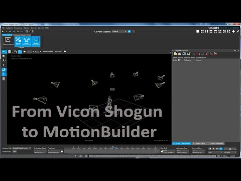Motion Capture to Motionbuilder