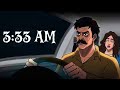 3.33 AM Us Raat kya hua? | Hindi Horror Story | cartoon musickingdom | Animated Stories