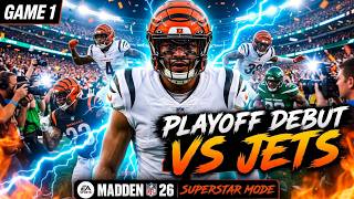The Playoff Journey Begins vs New York Jets! | Madden 26 Superstar Mode