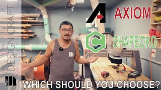 Axiom versus Shapeoko // Entry Level or SemiPro?? // Review