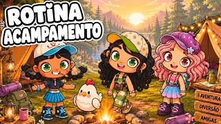 ROTINA PASSEIO ESCOLAR - ACAMPAMENTO | AVATAR WORLD ROTINAS E HISTÓRIAS