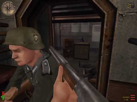 Medal Of Honor Allied Assault PC 2002 Миссия 6 6 Storming Fort Schmerzen