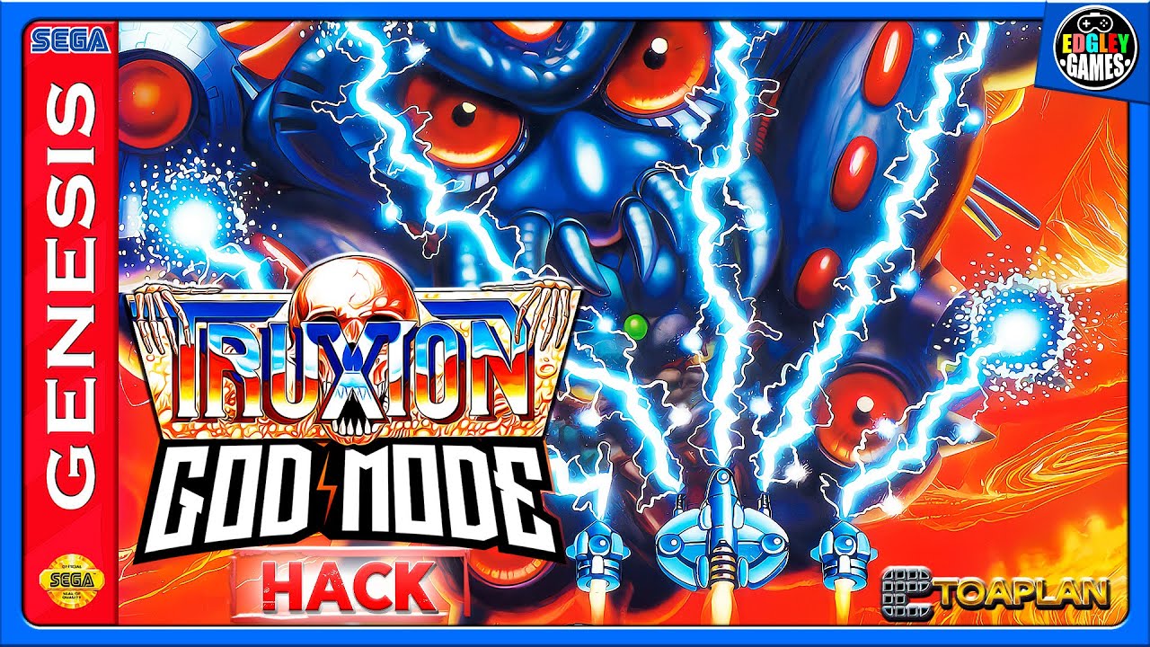 Truxton/Tatsujin GOD MODE (Sega Genesis / Mega Drive) [Playthrough/LongPlay] YouTube