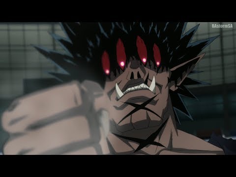 Видео: Суирью против Гокецу / Suiryu vs Goketsu [One Punch Man 2]